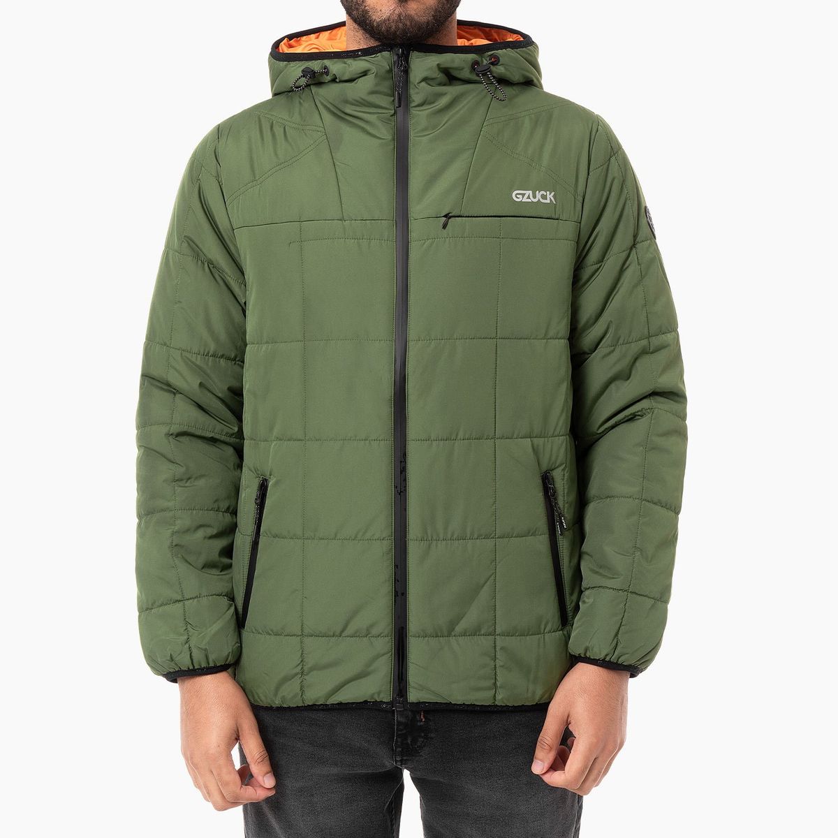 GZUCK - CASACA BOMBER IMPERMEABLE CF MASHVOK IRON