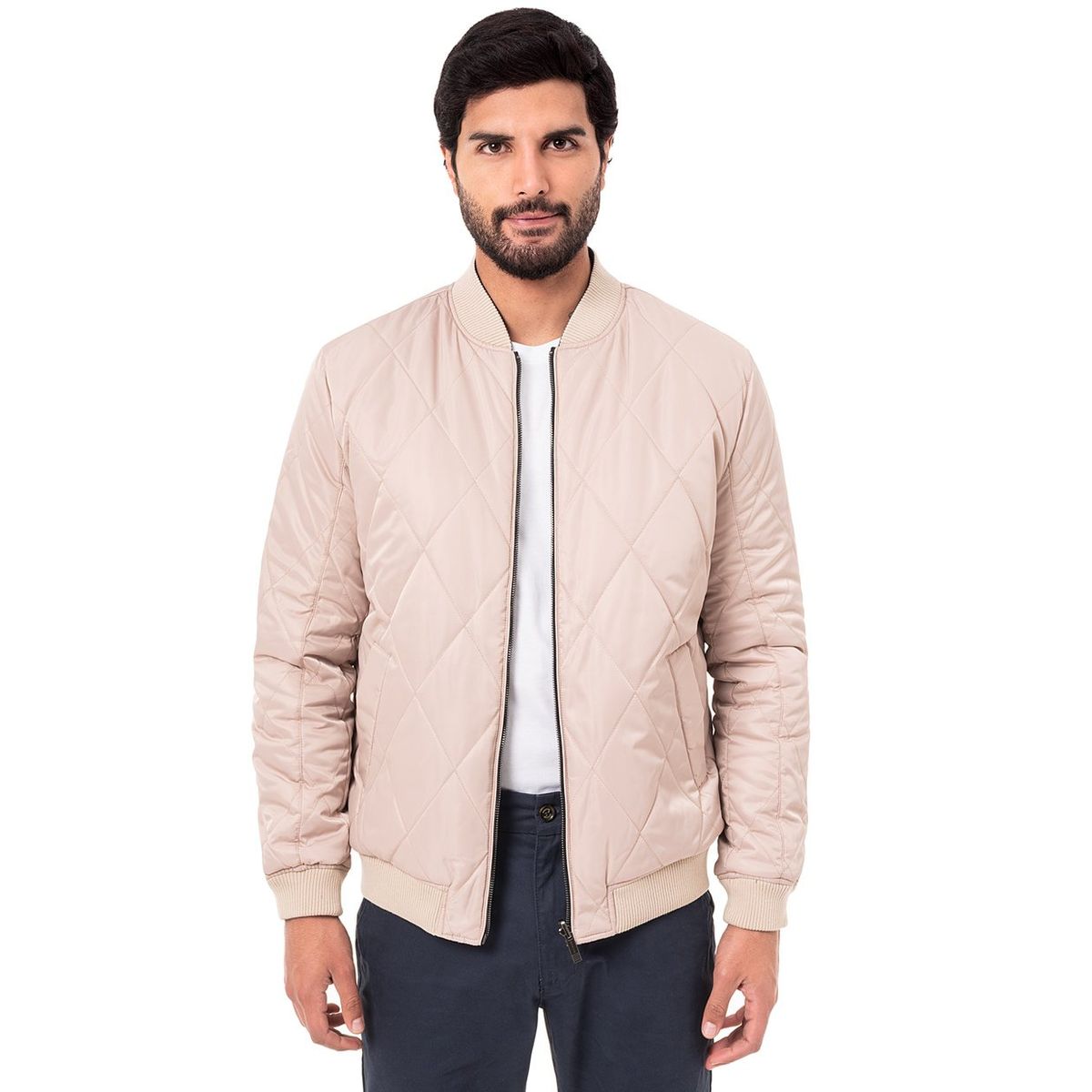 NORTON - CASACA BOMBER REVERSIBLE TAFETA ERACIO BLACKTAUPE