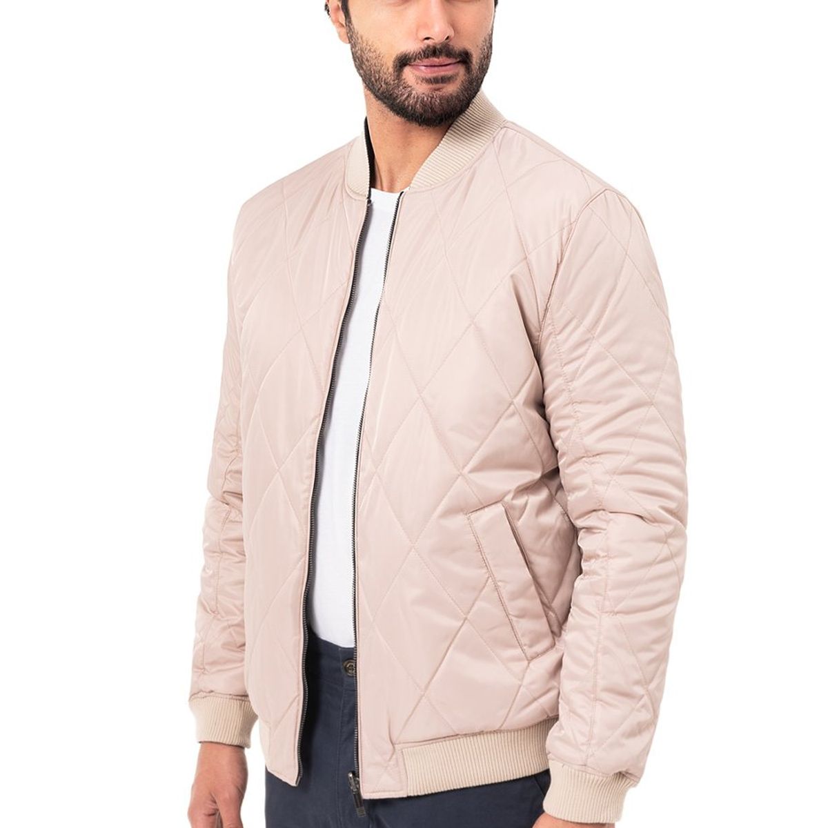 NORTON - CASACA BOMBER REVERSIBLE TAFETA ERACIO BLACKTAUPE