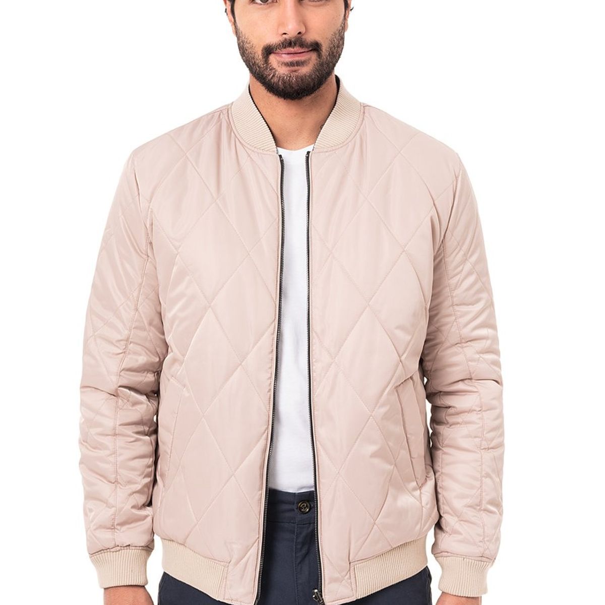 NORTON - CASACA BOMBER REVERSIBLE TAFETA ERACIO BLACKTAUPE