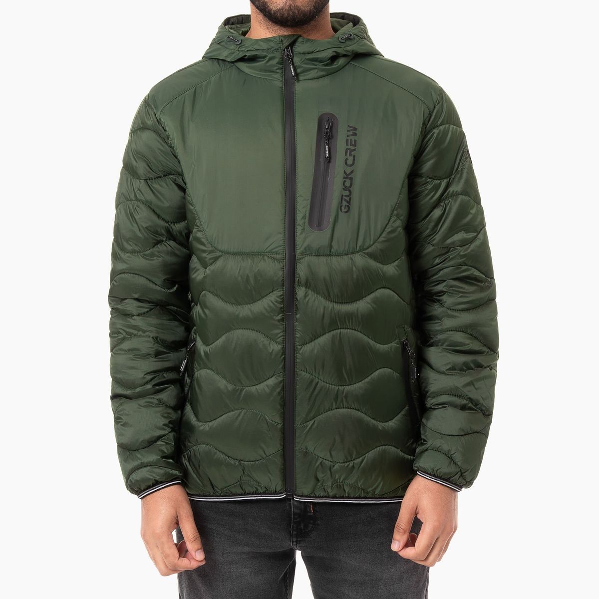 GZUCK - CASACA NYLON ACOLCHADA CCAP CF TAKXON BLACKREFLECTIVE