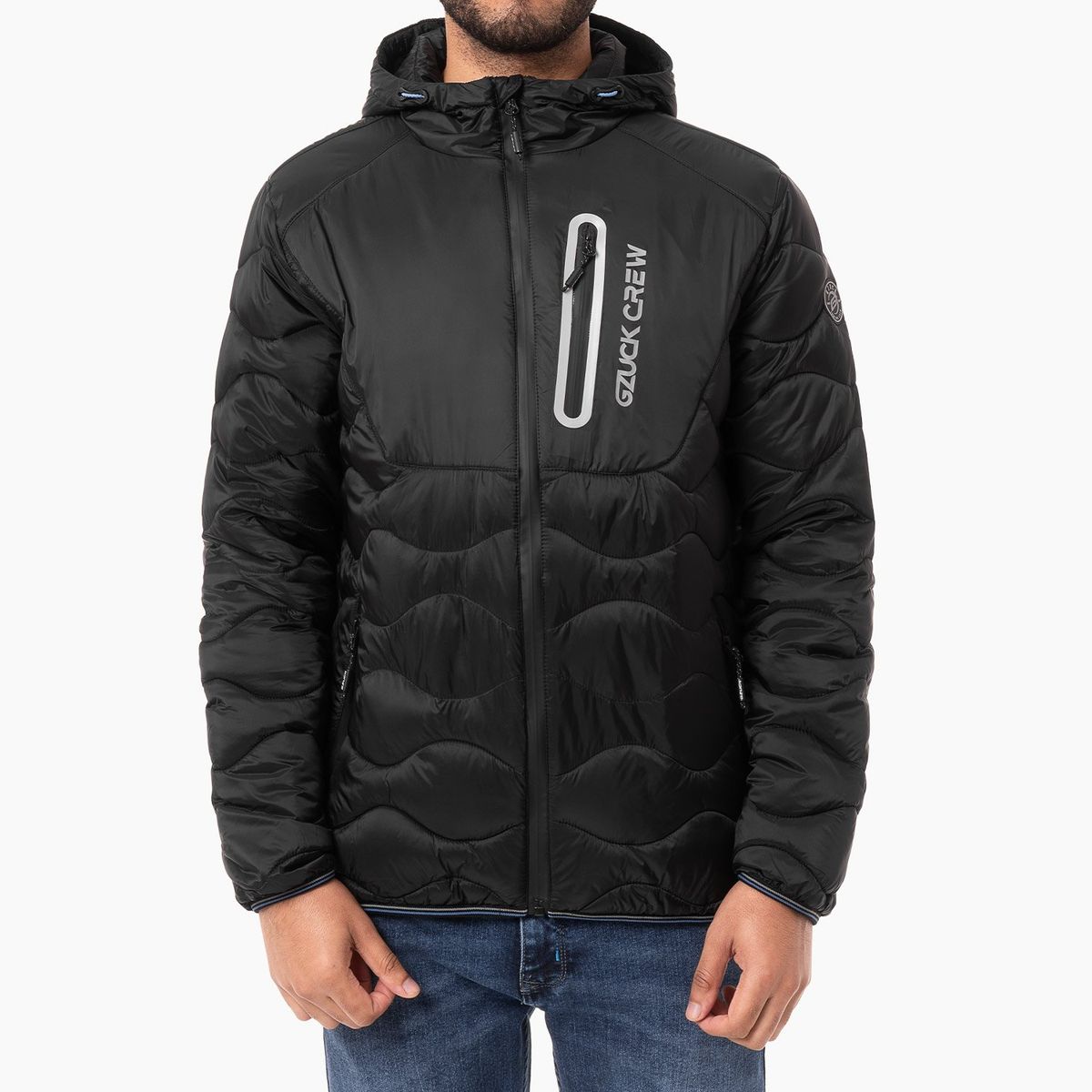 GZUCK - CASACA NYLON ACOLCHADA CCAP CF TAKXON BLACKREFLECTIVE