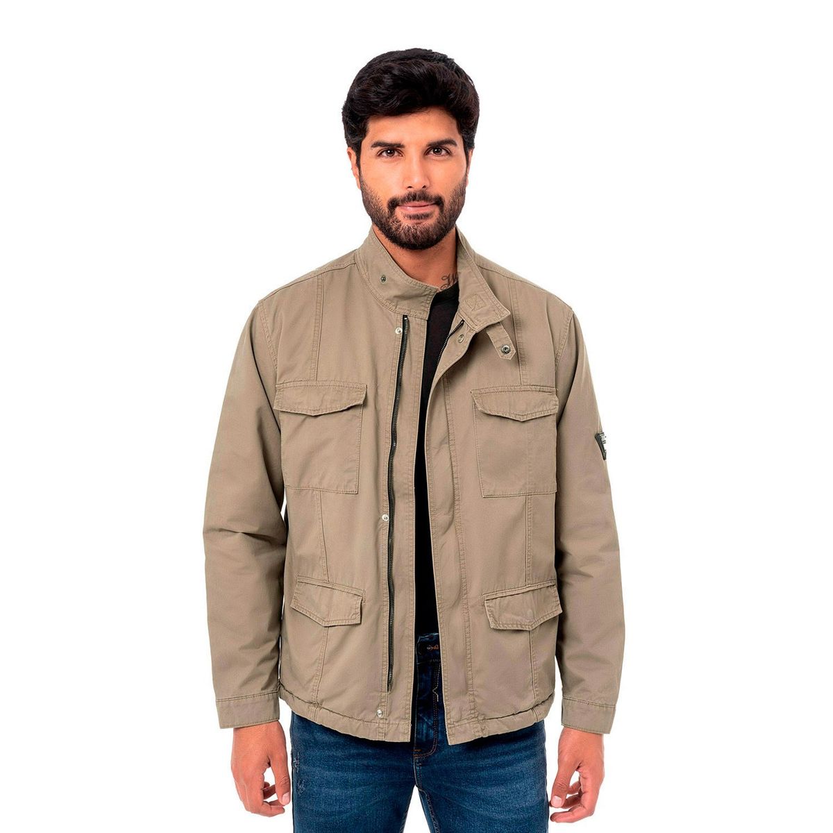 PIONIER - CASACA TWILL SOFT CF ZAHID NAVY