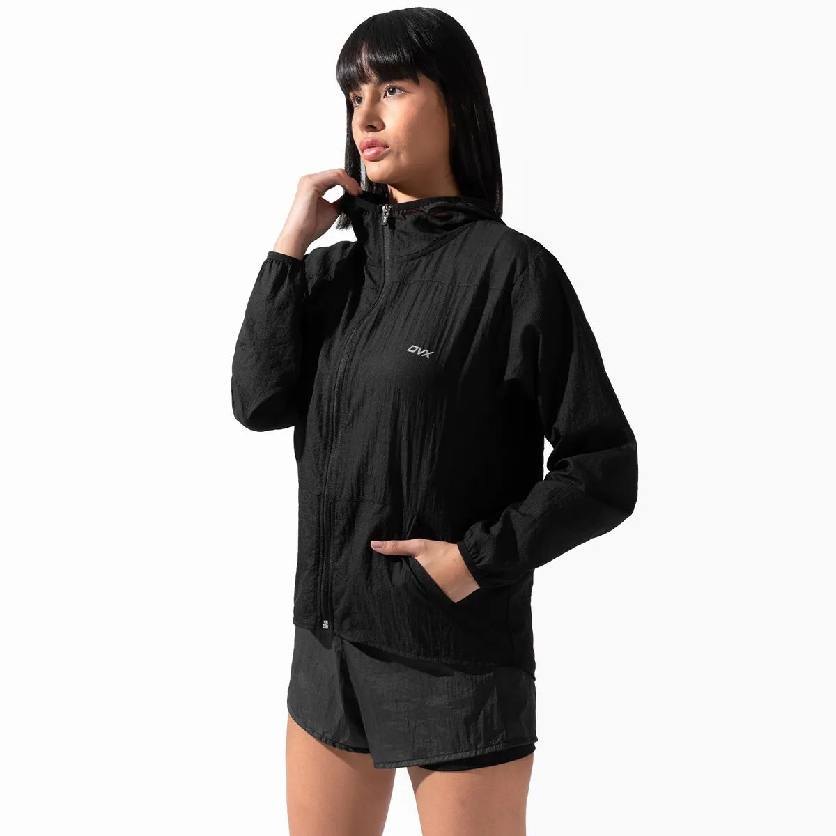 DVX - CASACA TAFETA DEPORTIVA CCAP DHORA ROSE