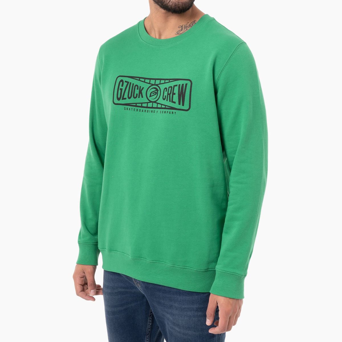 GZUCK - Polera French Terry Hombre Batdren Gzuck