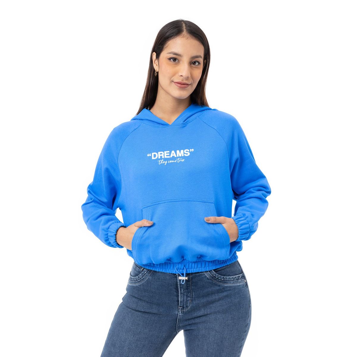 PIONIER - Polera French Terry Mujer Monaka Squeeze