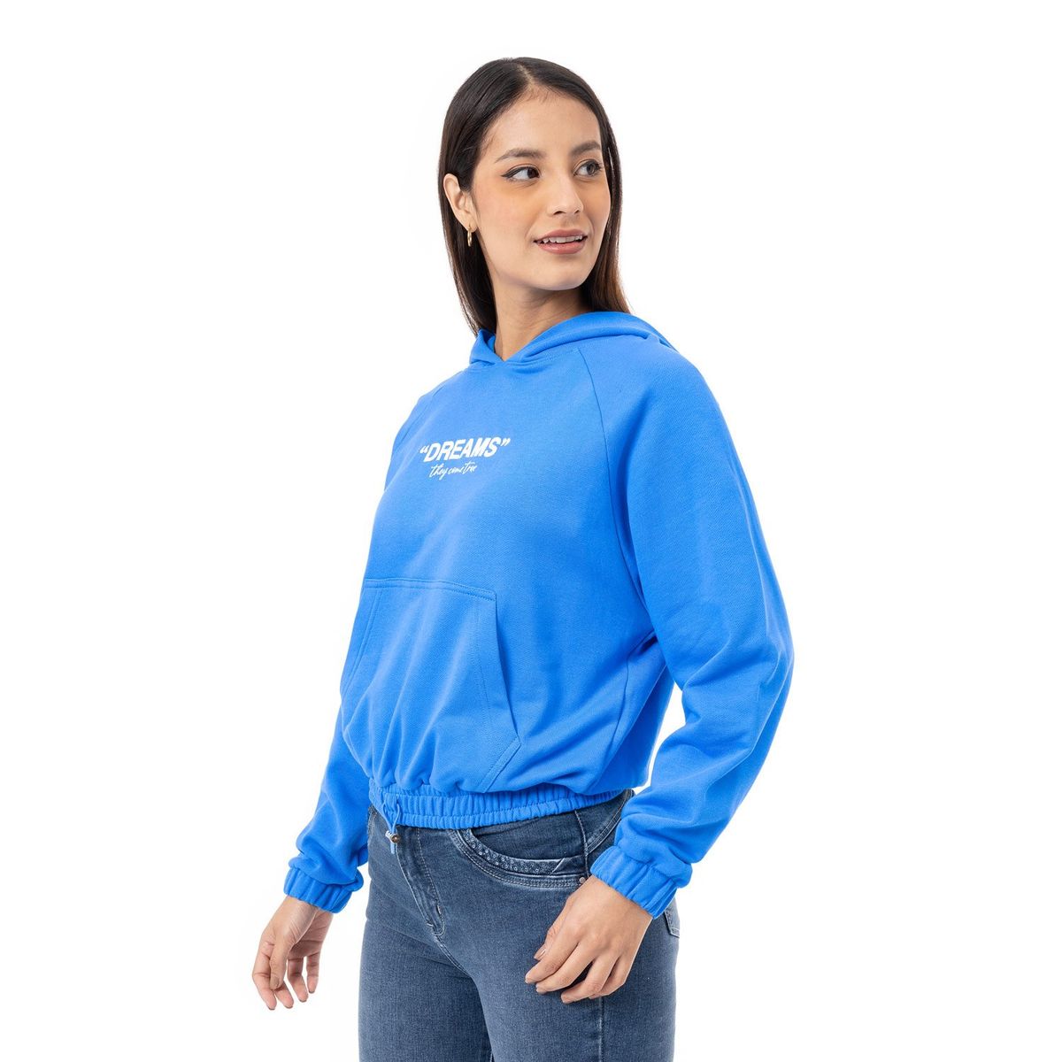 PIONIER - Polera French Terry Mujer Monaka Squeeze