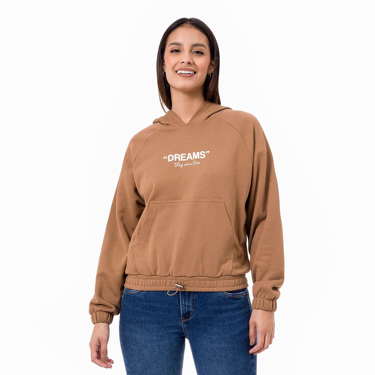 PIONIER - Polera French Terry Mujer Monaka Squeeze