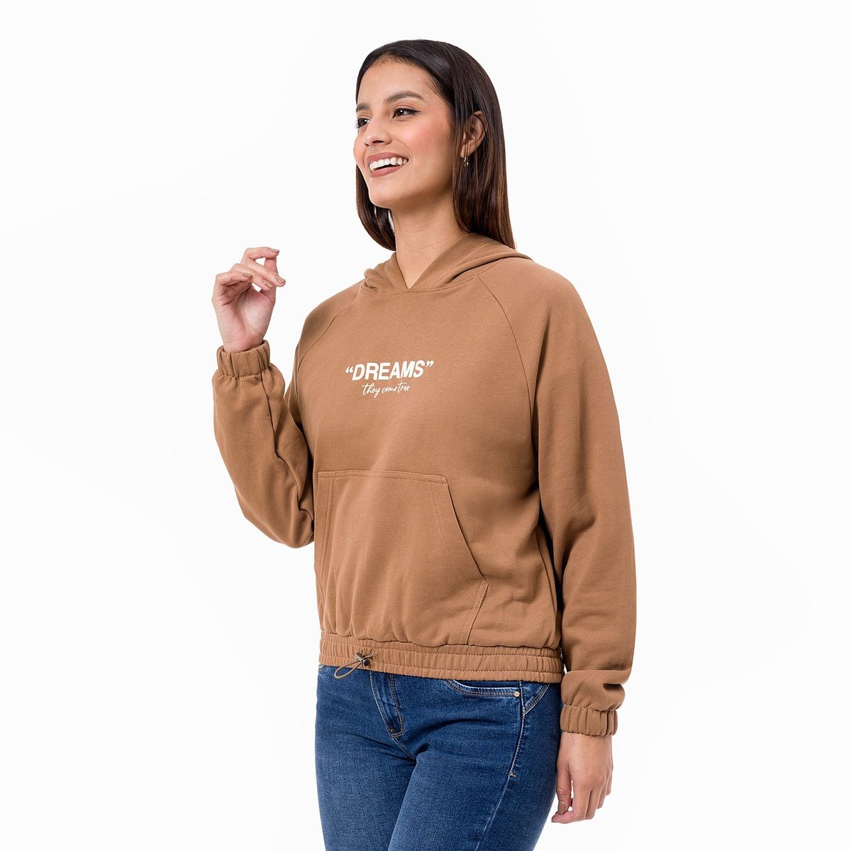 PIONIER - Polera French Terry Mujer Monaka Squeeze