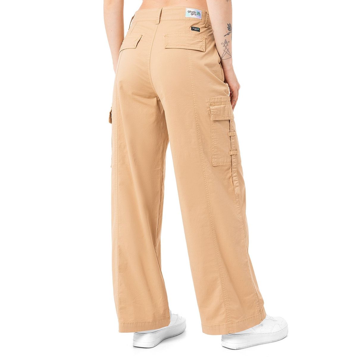 GZUCK - Cargo Tafeta Mujer Hasini Squeeze