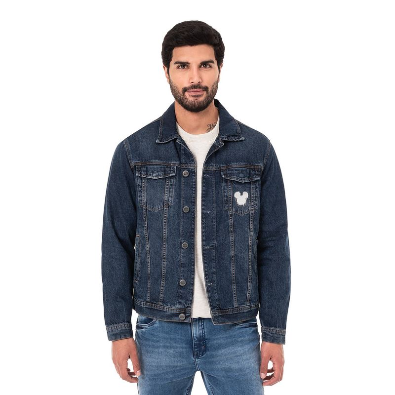 PIONIER - CASACA DENIM RING LUCIO-LOONEY TOTAL BLEACH ST