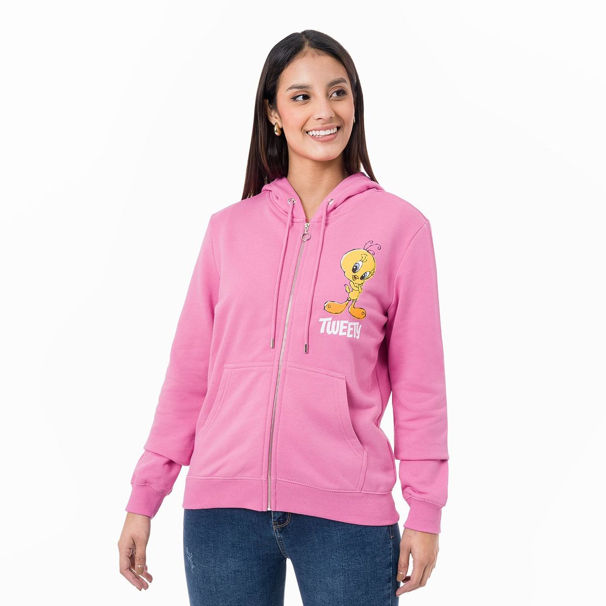 PIONIER - Polera French Terry Mujer Rebeca-Looney Pionier