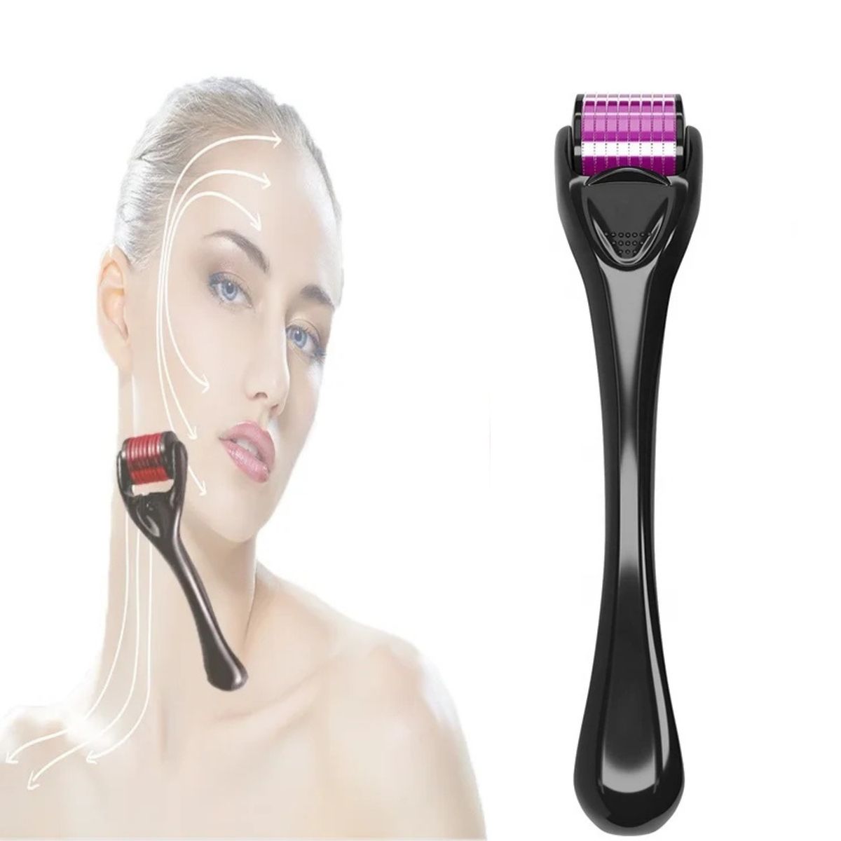 ROHS - Derma Roller Para la Barba Piel y Cabello