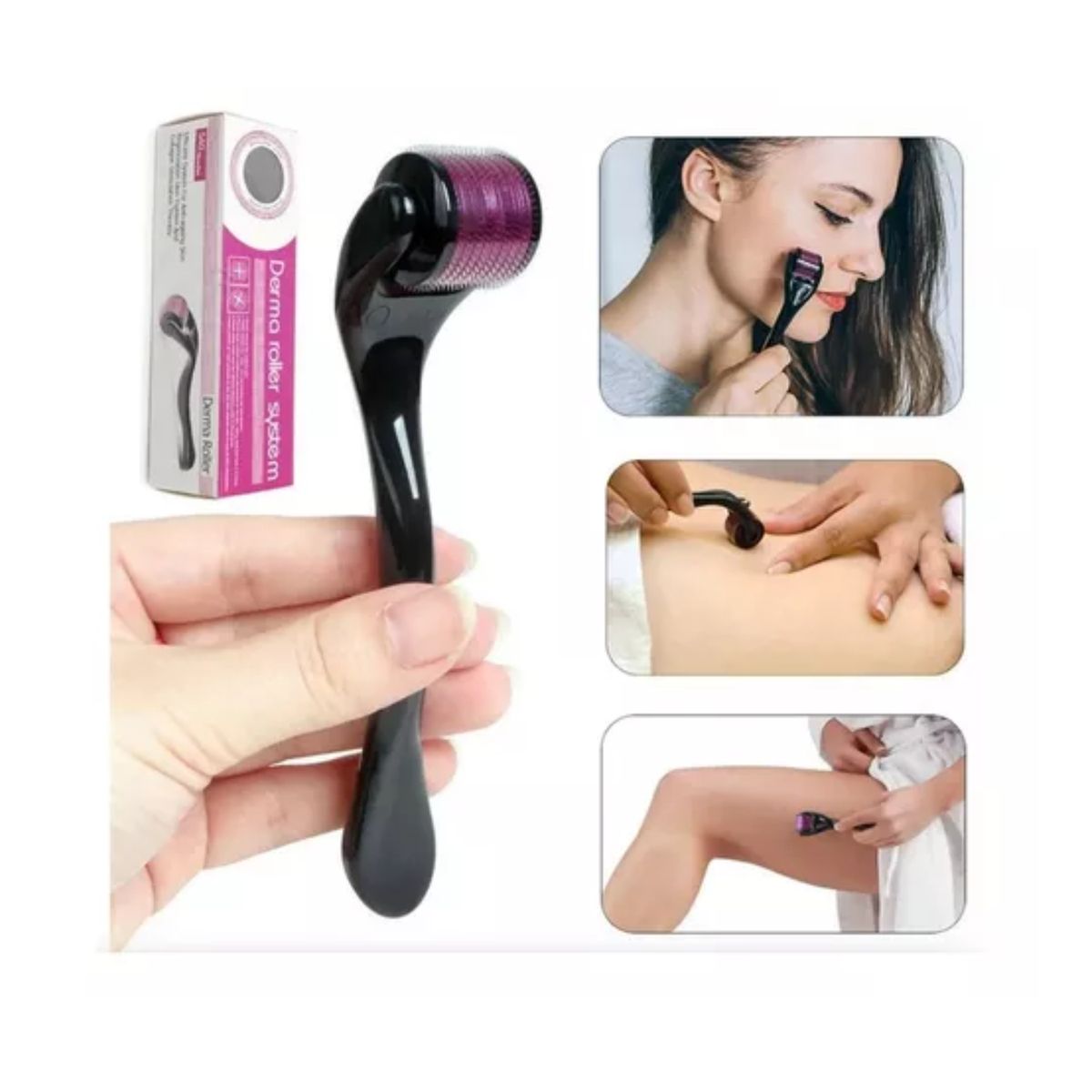 ROHS - Derma Roller Para la Barba Piel y Cabello