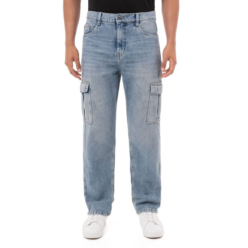 PIONIER - Cargo Denim Hombre Wilow Pionier