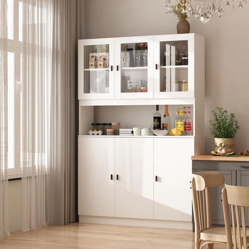MUEBLES CRISOSTOMO - Alacena de Cocina Blanco 110cm