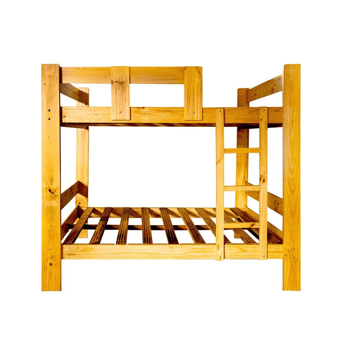 MUEBLES MACRUMO - Camarote 2 Plz madera pino de 1.5 x 6  + Acabado