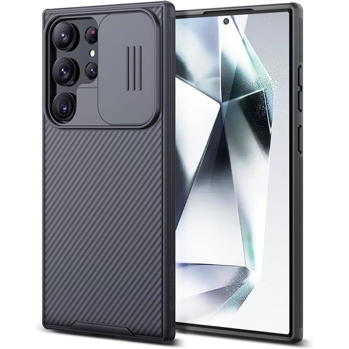 NILLKIN - Case Nillkin para Samsung Galaxy S24 Ultra Original Negro