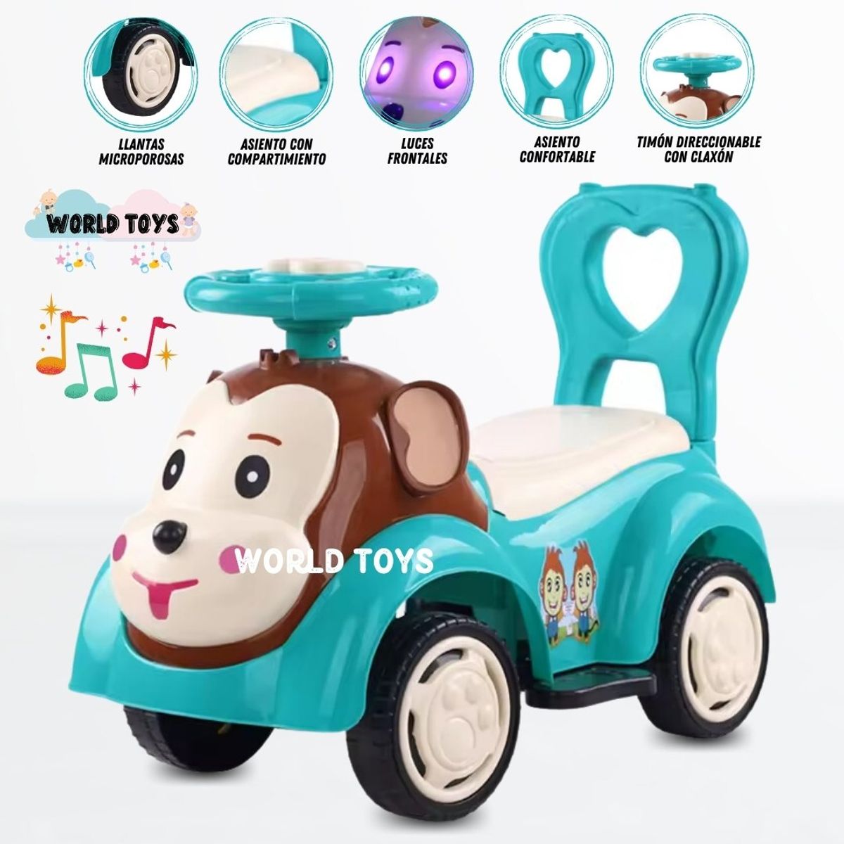 BABY - Correpasillo Musical «MONTY» Edición Limitada Green