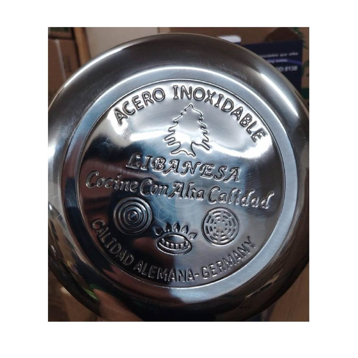 GENERICO - Tetera LIBANESA  Acero. Inox cap. 3 L.TECNOLOGIA ALEMANIA