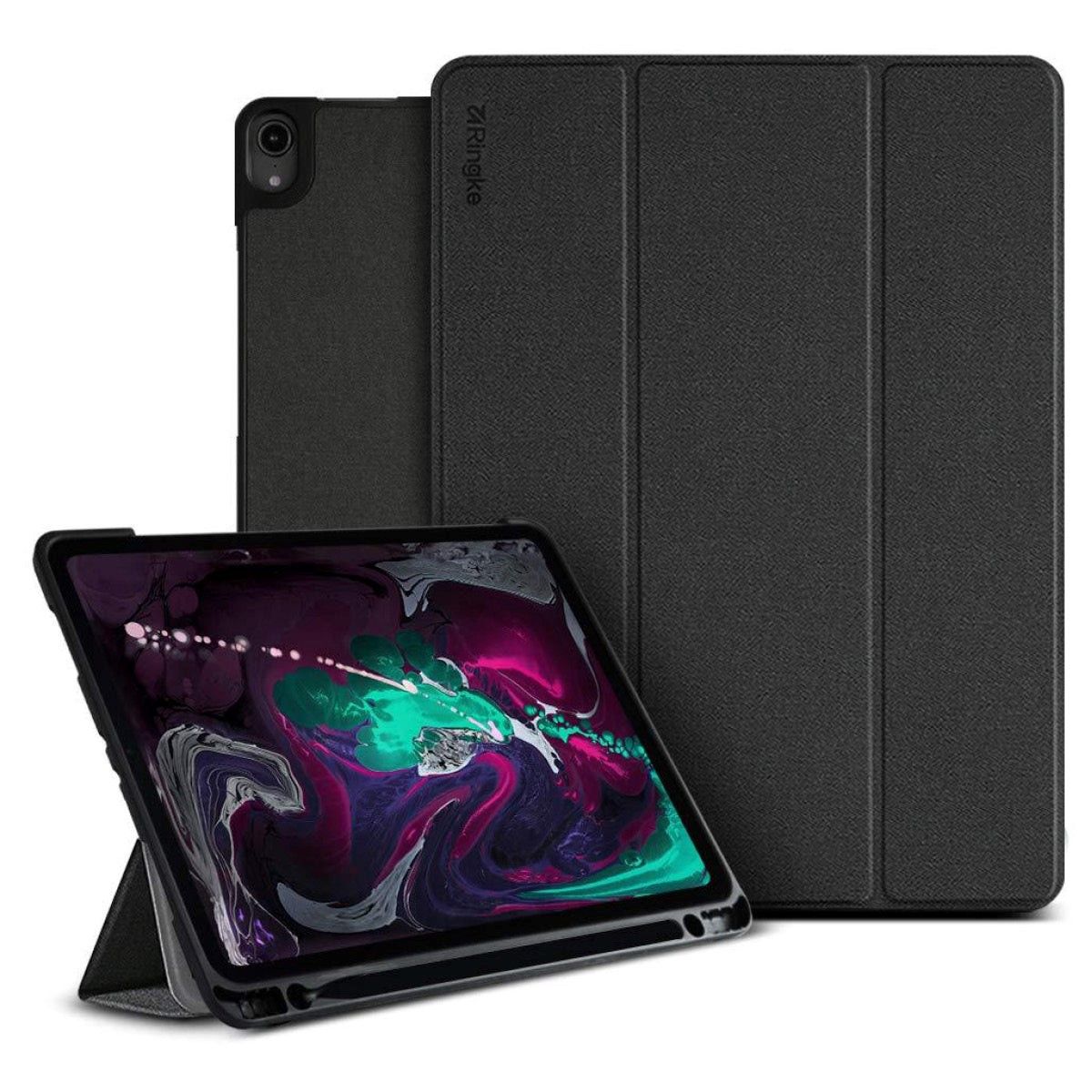 GENERICO - Flip Cover con Portalápiz para iPad Pro 11 iPad Air 4 / 5 Nuevo