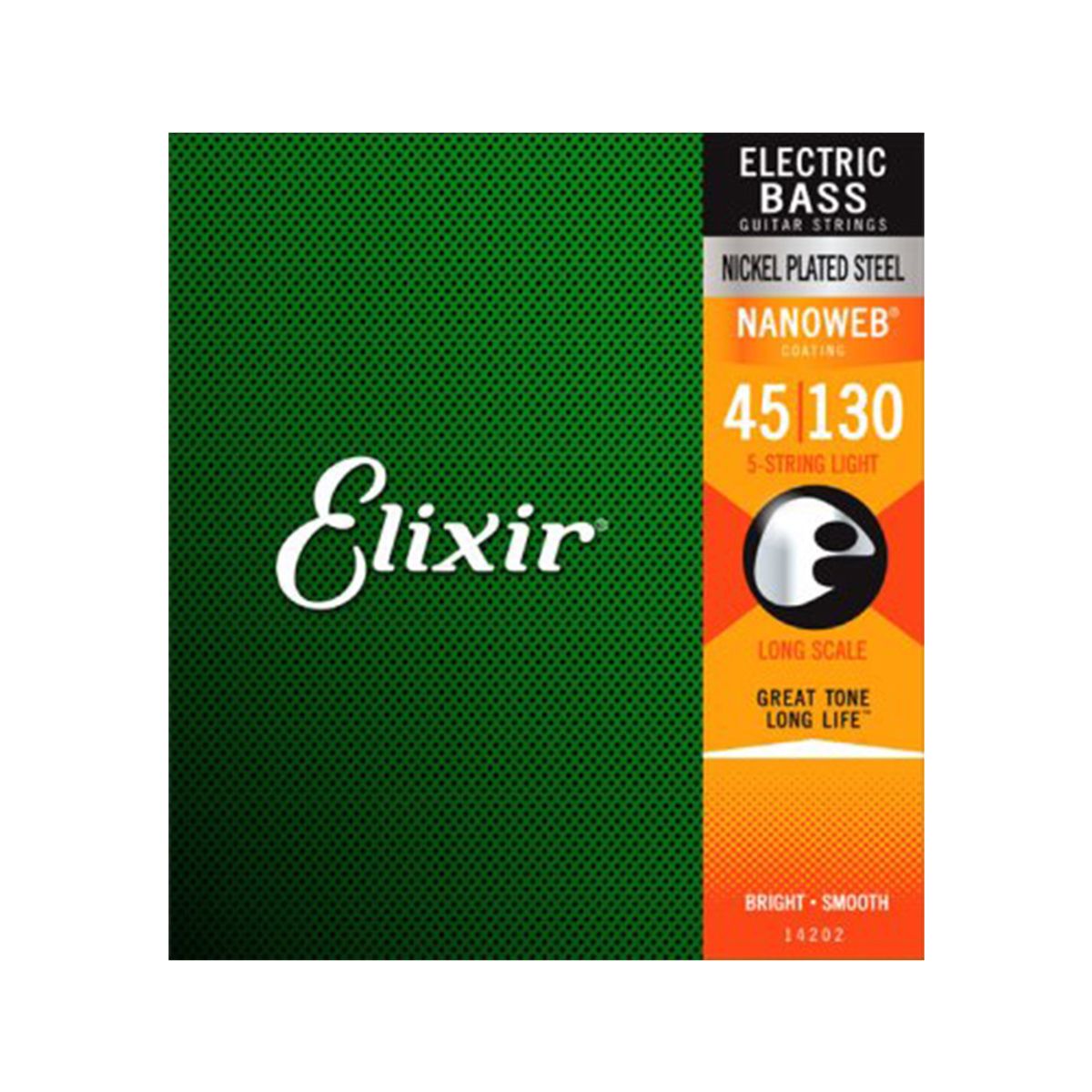 ELIXIR - Elixir 14202 Nanoweb Cuerdas para Bajo 5 045-130