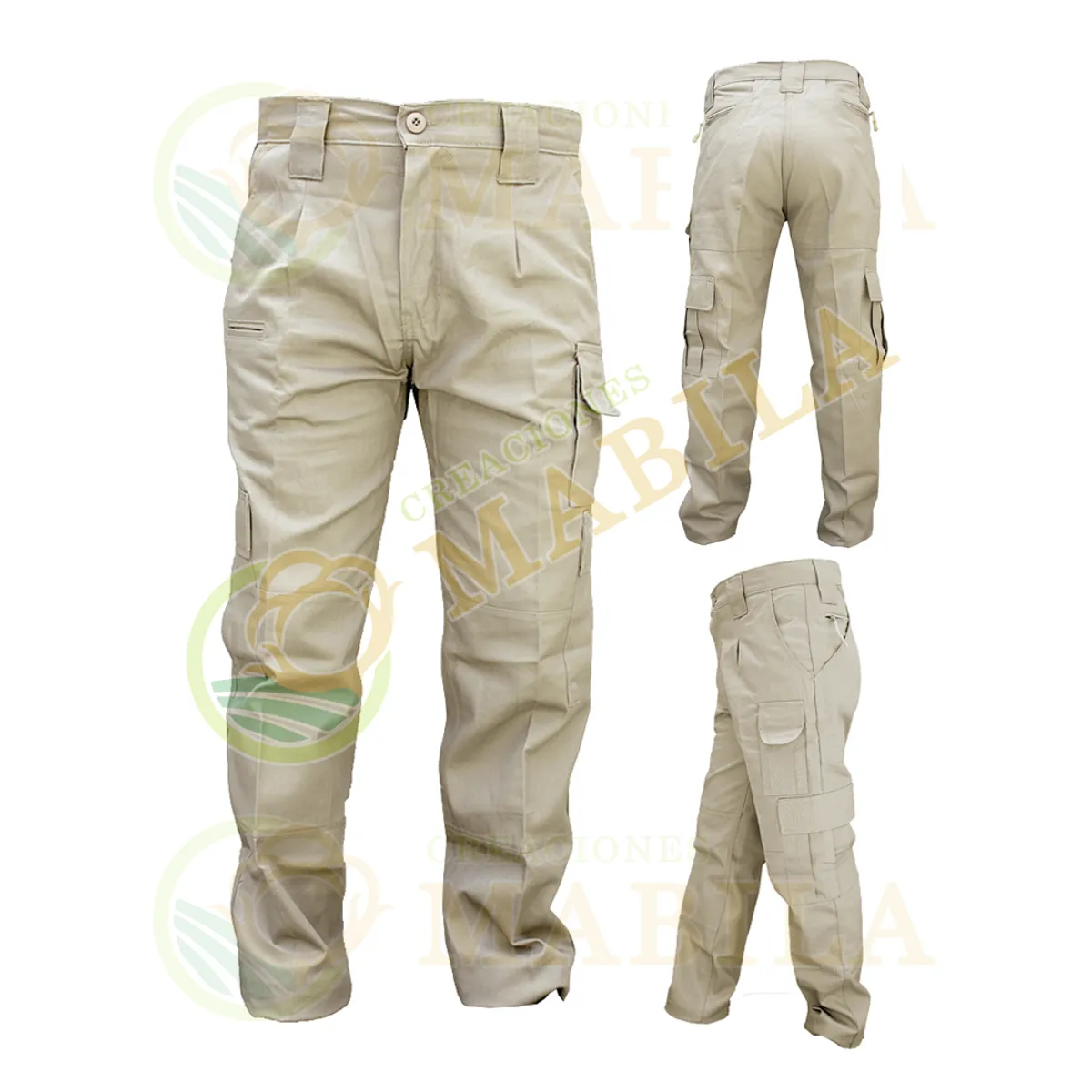 GENERICO - Pantalón Táctico Ripstop Antidesgarro - Beige