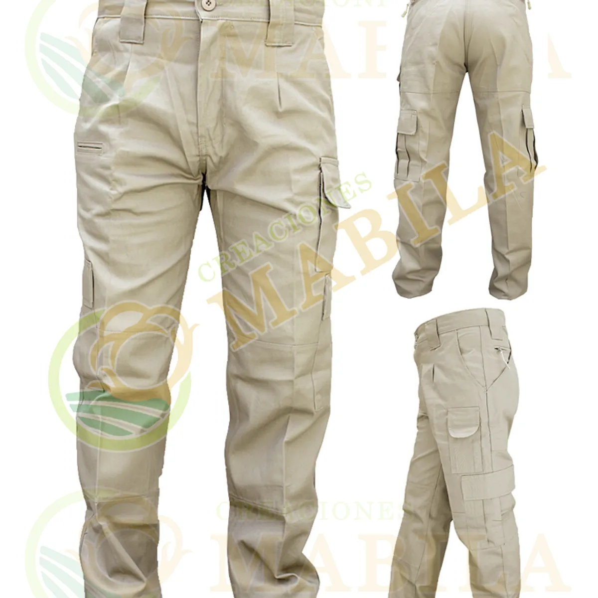 GENERICO - Pantalón Táctico Ripstop Antidesgarro - Beige