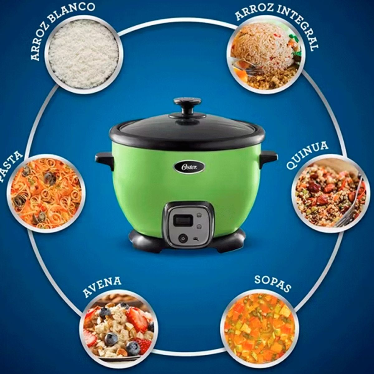 OSTER - OSTER OLLA ARROCERA CON FUNCIÓN SOFRITO CKSTRC8029K 18LT