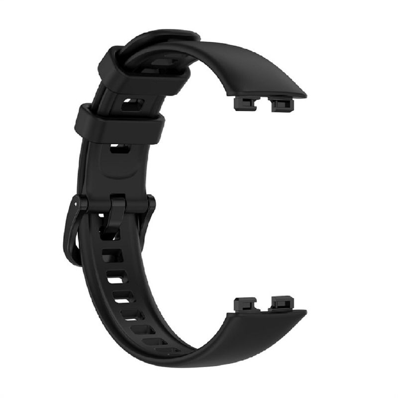 GENERICO - CORREA SILICONA PARA HUAWEI HONOR BAND 8,9 - NEGRO