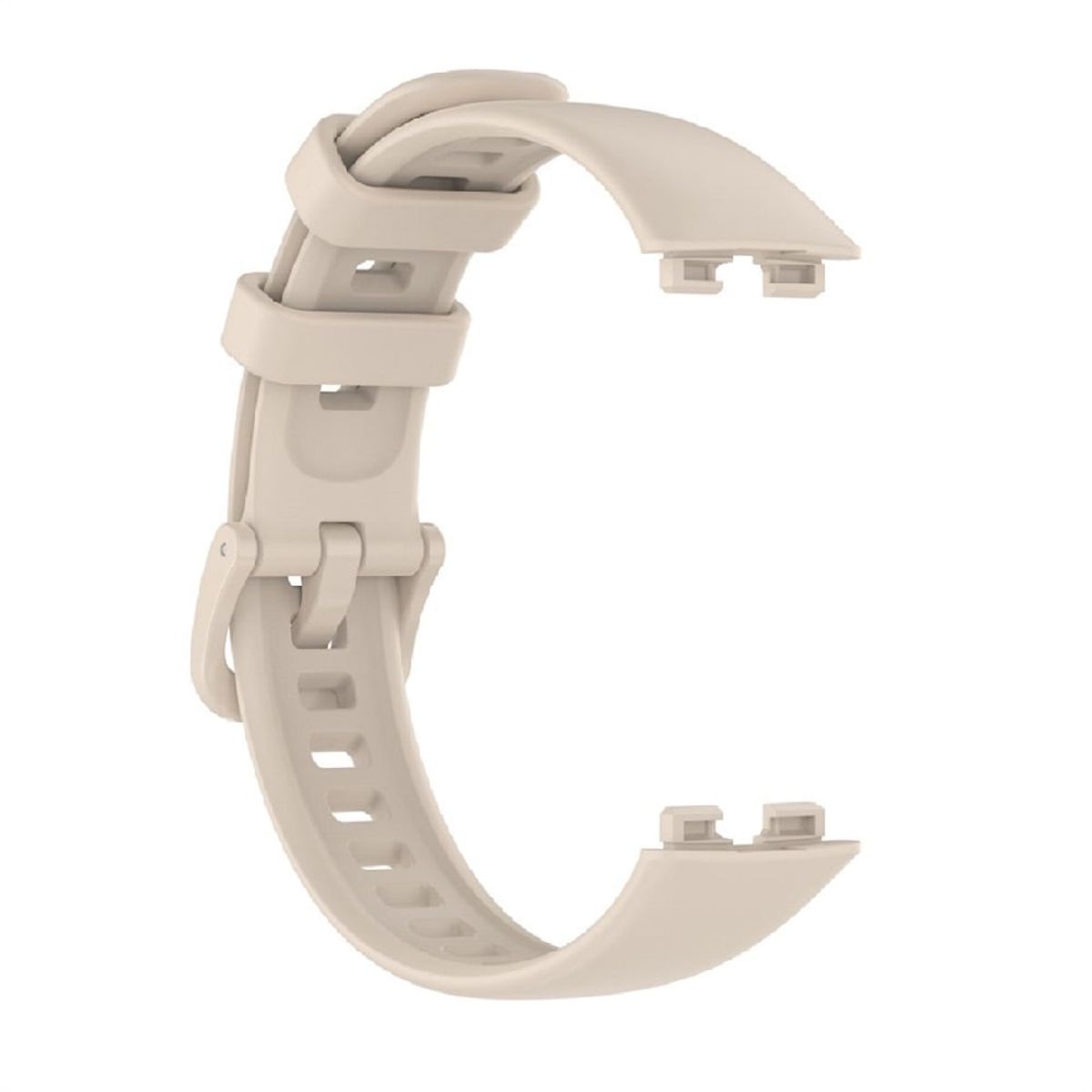 GENERICO - CORREA SILICONA PARA HUAWEI HONOR BAND 8,9 - BEIGE