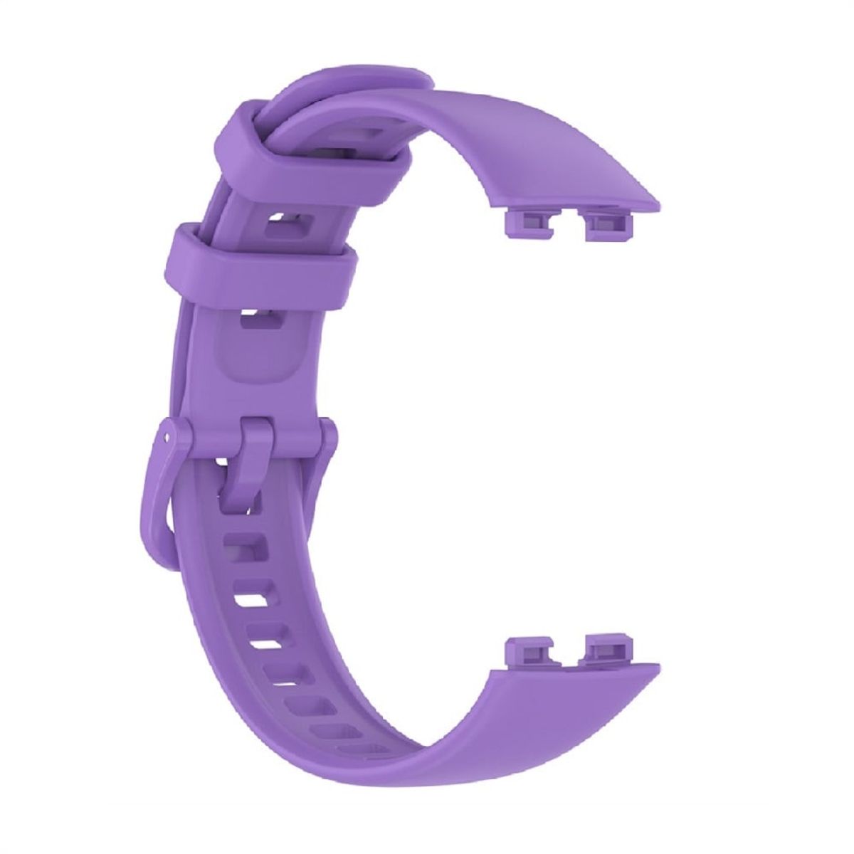 GENERICO - CORREA SILICONA PARA HUAWEI HONOR BAND 8,9 - LILA