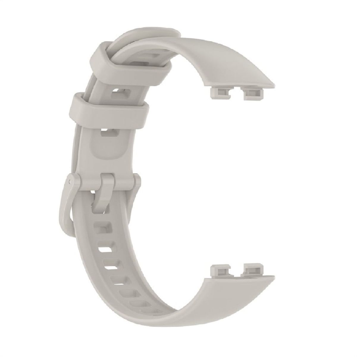 GENERICO - CORREA SILICONA PARA HUAWEI HONOR BAND 8,9 - PLOMO