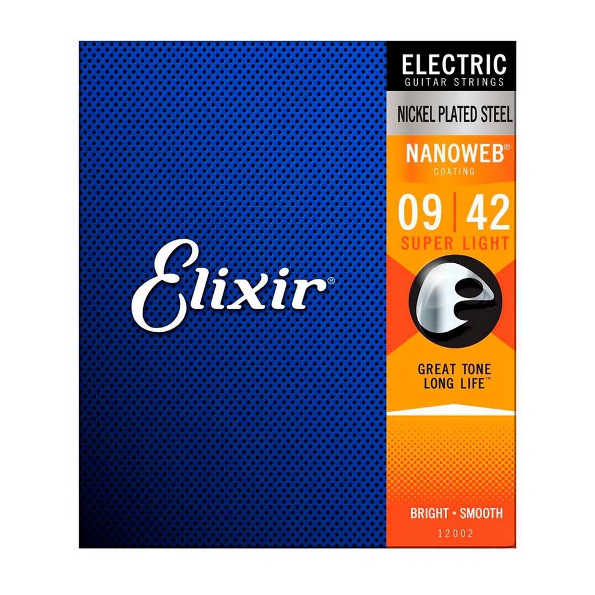 ELIXIR - Elixir 12002 Cuerdas para Guitarra Eléctrica Nanoweb 09-42