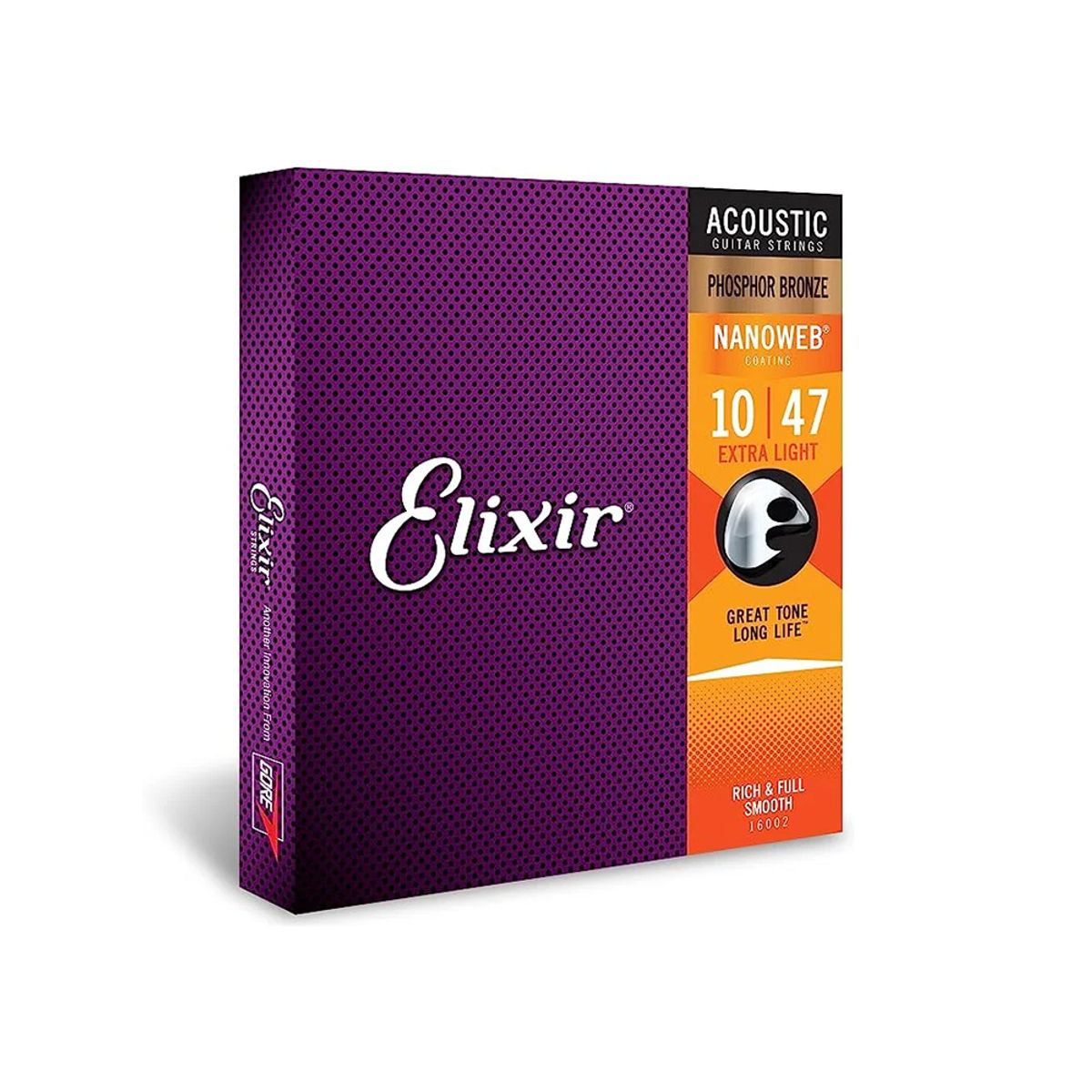 ELIXIR - Elixir 16002 Acoustic Phosphor Bronze Nanoweb 010