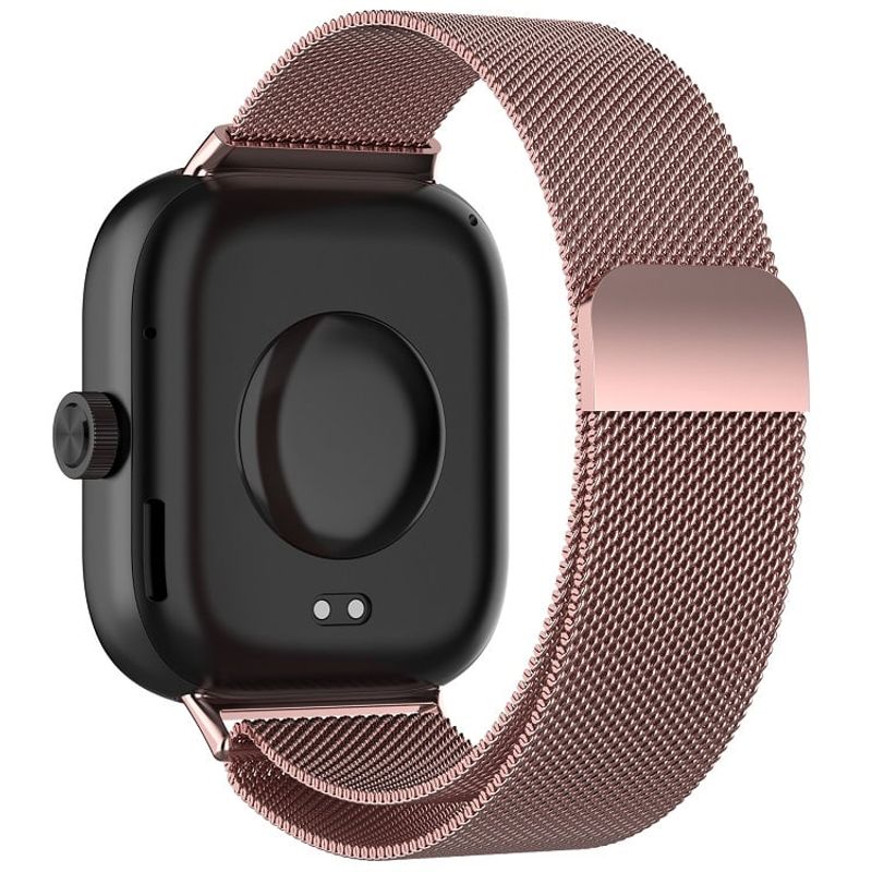 GENERICO - CORREA IMANTADA ACERO INOX PARA XIAOMI WATCH 4 - ROSA ROSE
