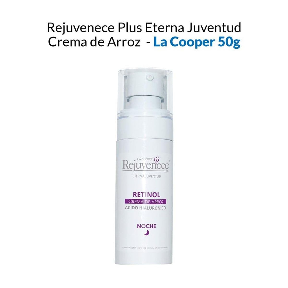 GENERICO - Rejuvenece Plus Eterna Juventud Crema De Arroz - La Cooper 50G_.