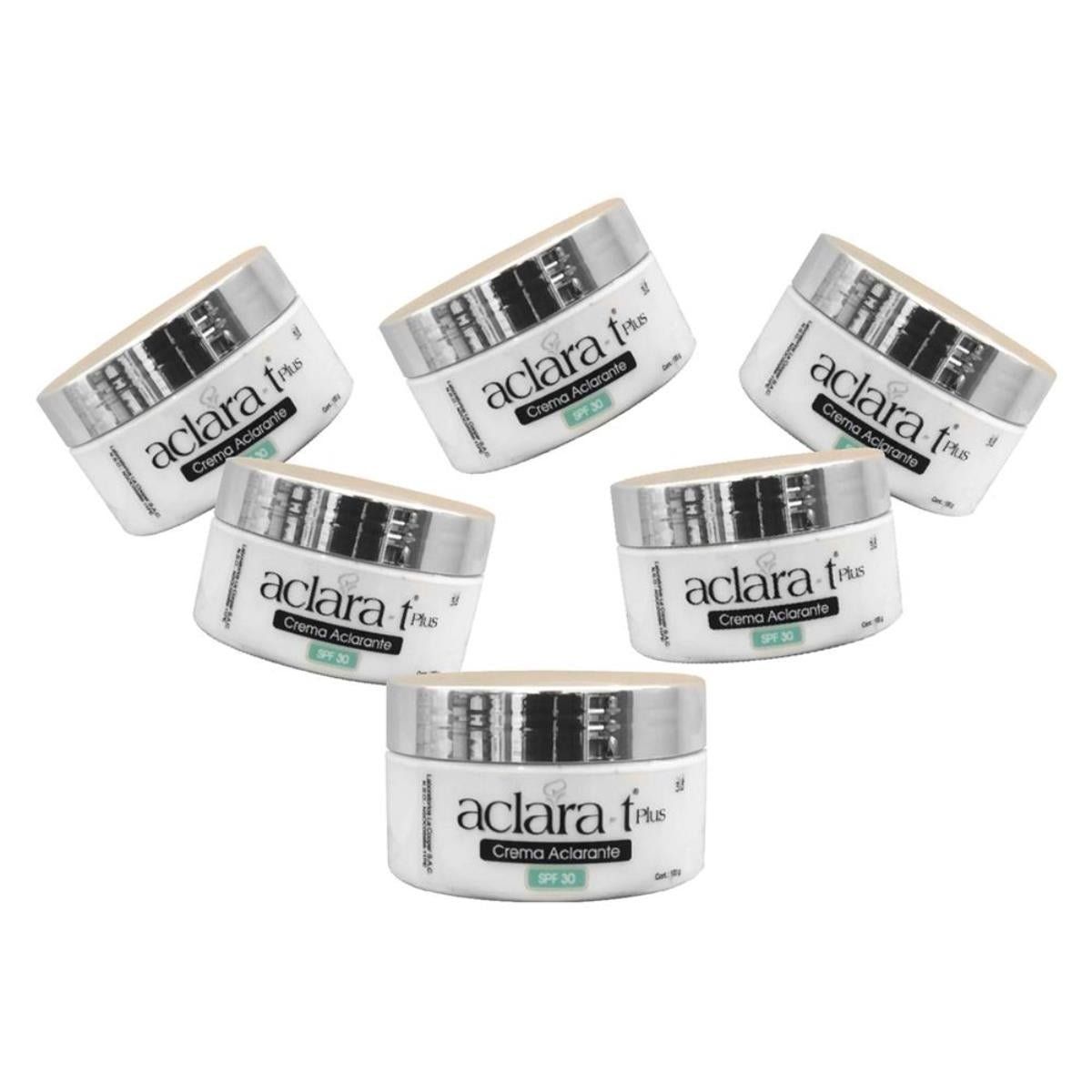 GENERICO - 6 Crema Aclarante Con Filtro Solar Spf 30 - Aclara-T 100Gr_.