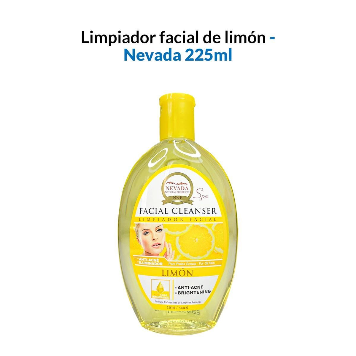 NEVADA NATURAL PRODUCTS - Limpiador Facial De Limon 225Ml - Nevada_.