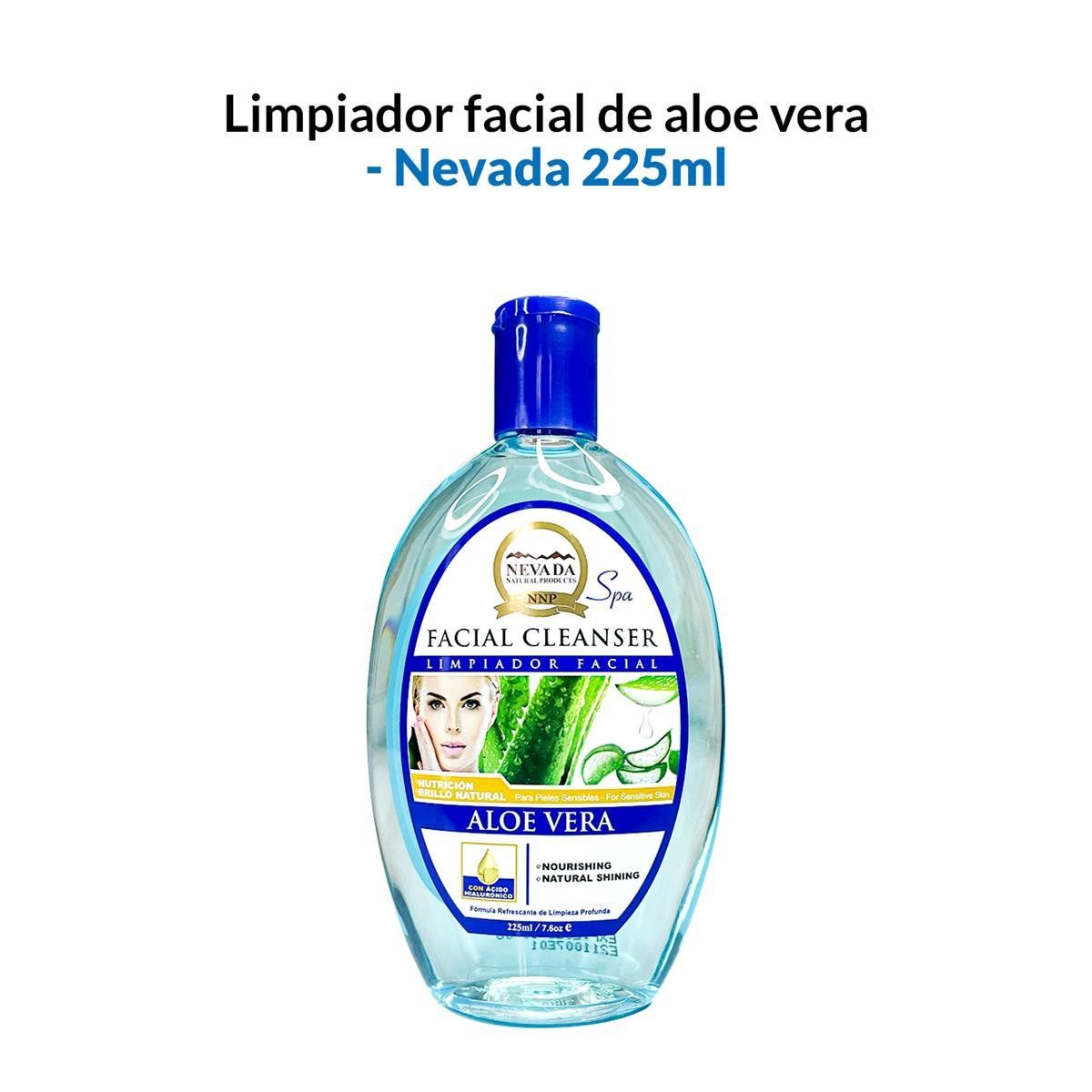 NEVADA NATURAL PRODUCTS - Limpiador Facial De Aleo Vera 225Ml - Nevada_.