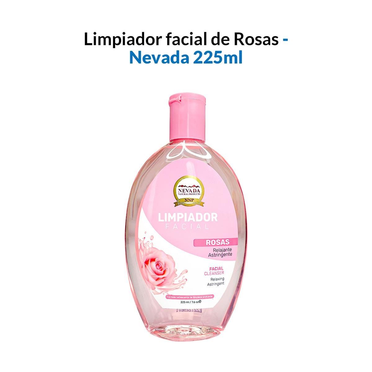 NEVADA NATURAL PRODUCTS - Limpiador Facial De Rosas 225Ml - Nevada_.