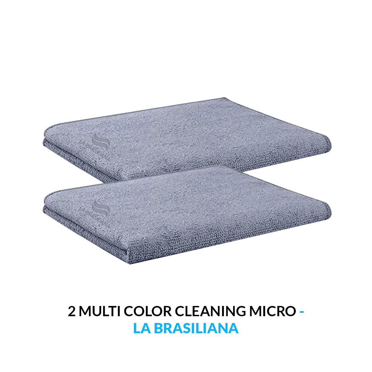 LA BRASILIANA - 2 Multi Color Cleaning Micro - Negra_.