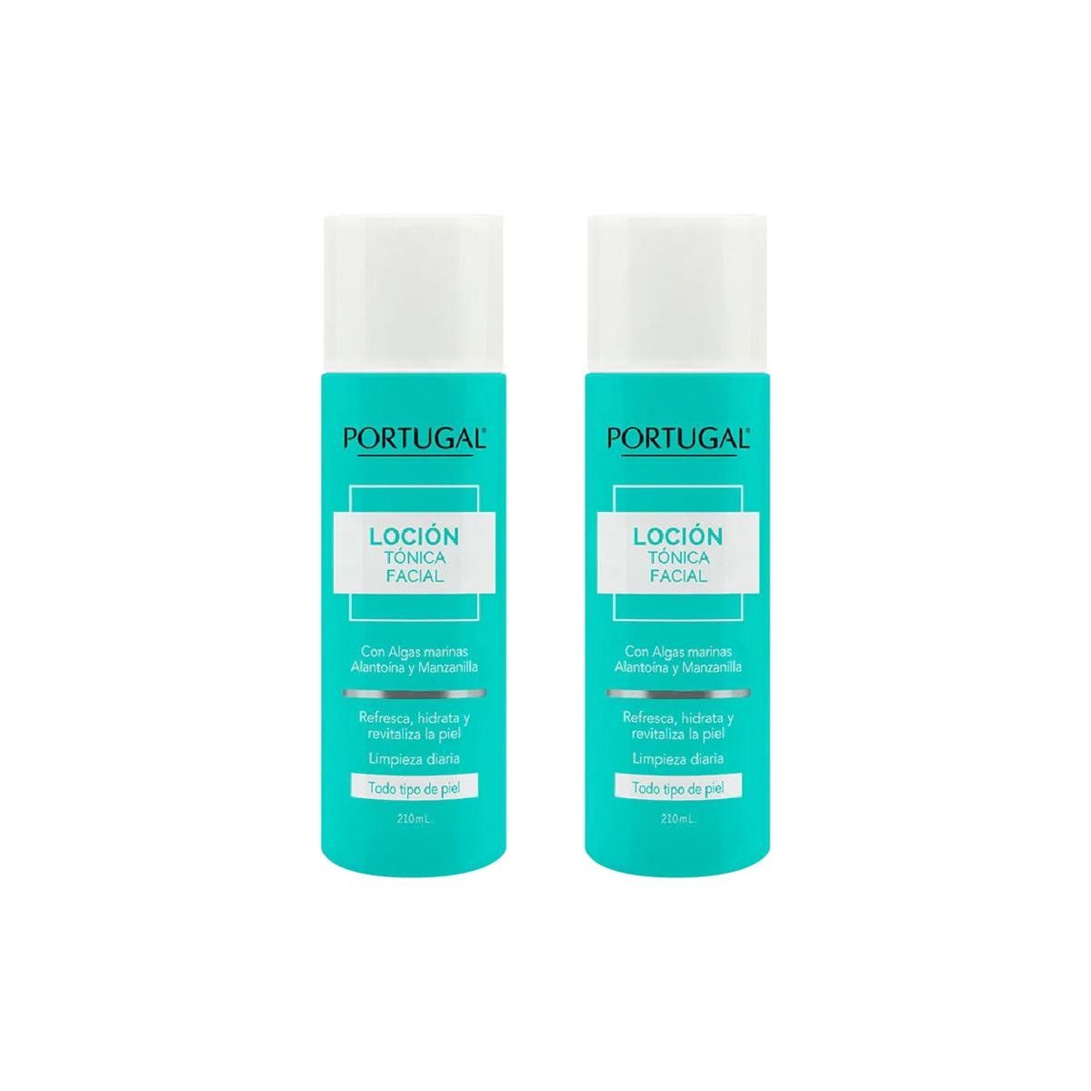 GENERICO - 2 Loción Tónica Facial - Portugal 210ml_.