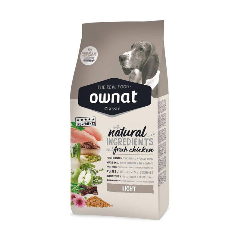 GENERICO - Alimento Ownat Classic Light Perro Adulto con Sobrepeso 20Kg