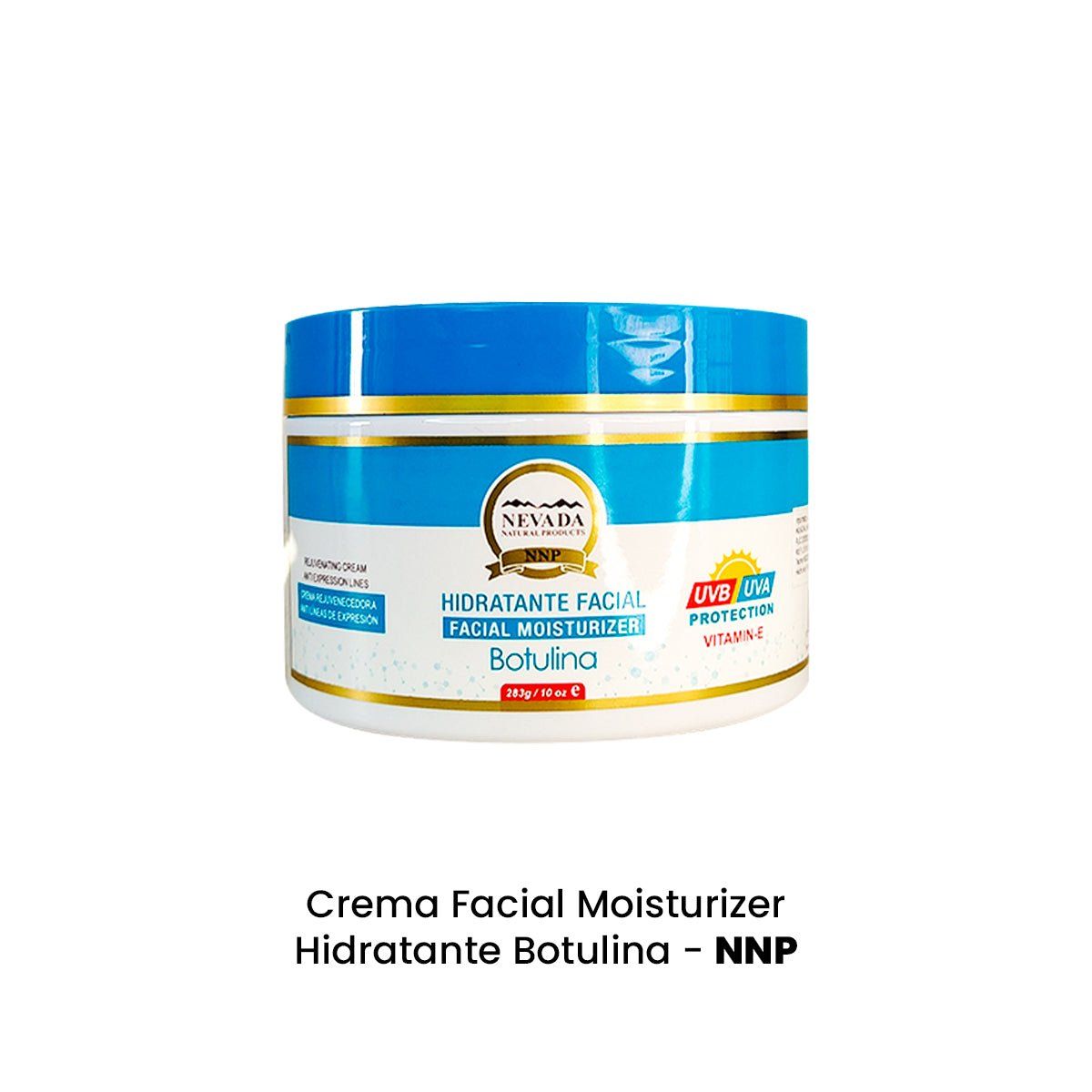 NEVADA NATURAL PRODUCTS - Crema Facial Moisturizer Hidratante Botulina 283g - NNP_.