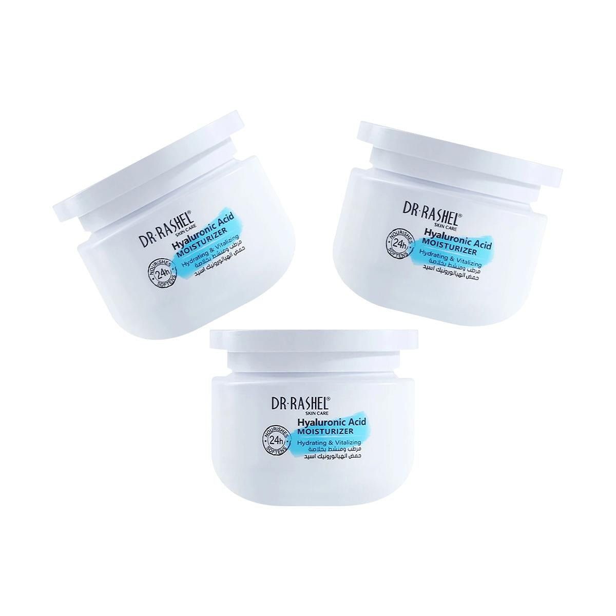 GENERICO - Crema Facial Hyaluronic Acid Moisturizer - DrRashel 160g 3 unid_.