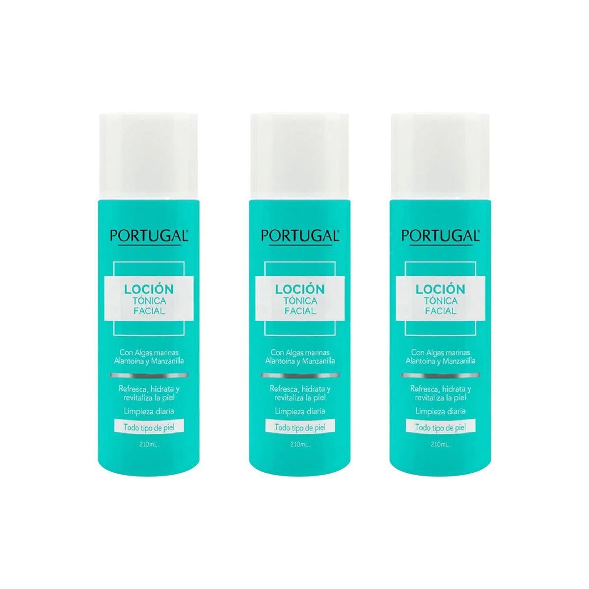 GENERICO - 3 Loción Tónica Facial - Portugal 210ml_.