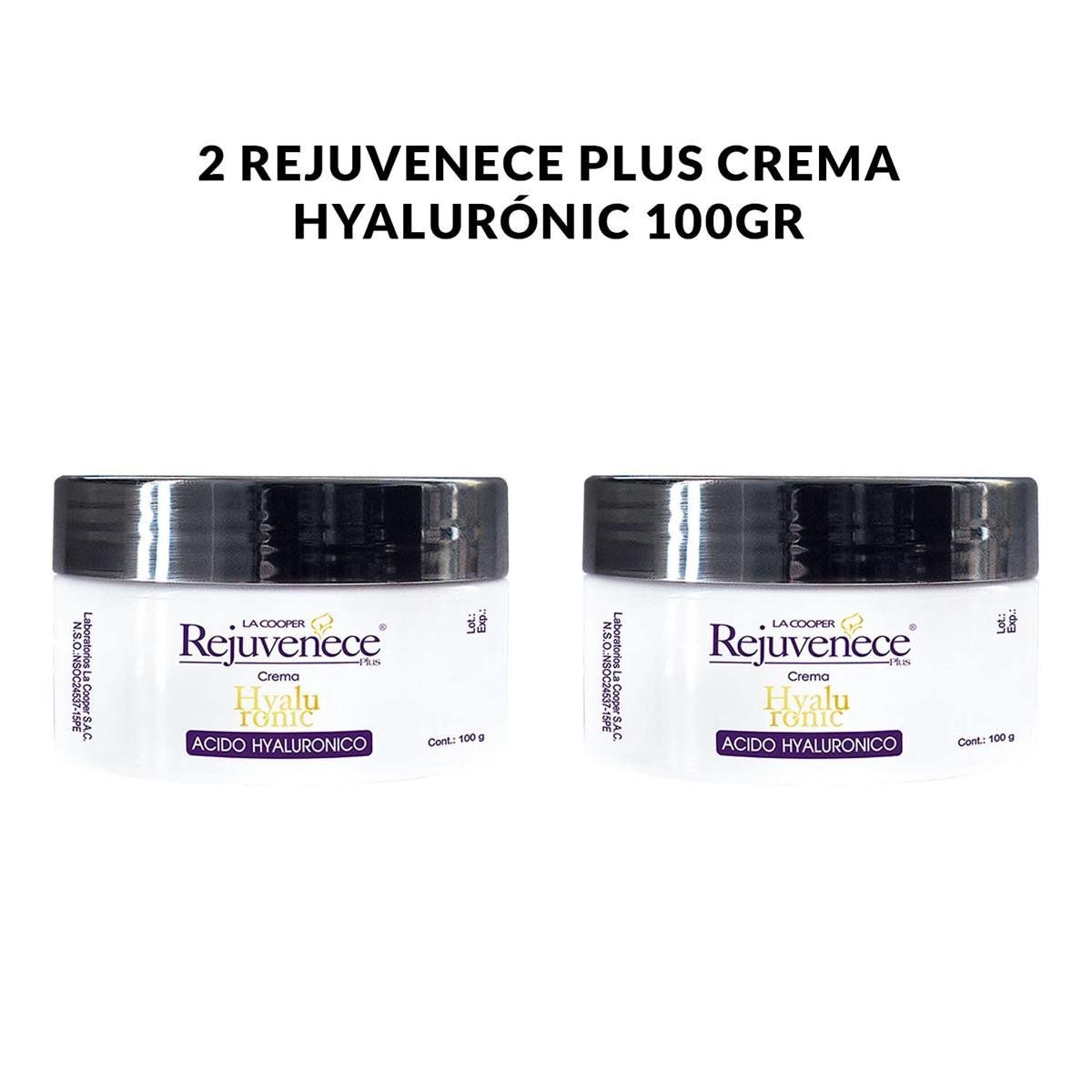 GENERICO - 2 Rejuvenece Plus Crema Hyalurónic 100Gr