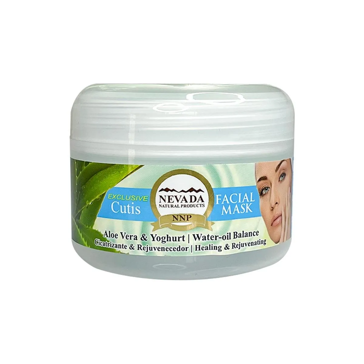 NEVADA NATURAL PRODUCTS - Mascarilla Aclarador Facial Aloe Vera Y Yogurt 100G - Nevada_.
