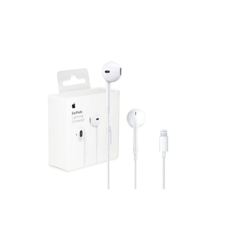 APPLE - Audifonos Apple EarPods con Conector Lightning Original Blanco